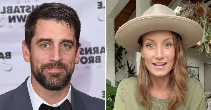 Aaron Rodgers with Girlfriend